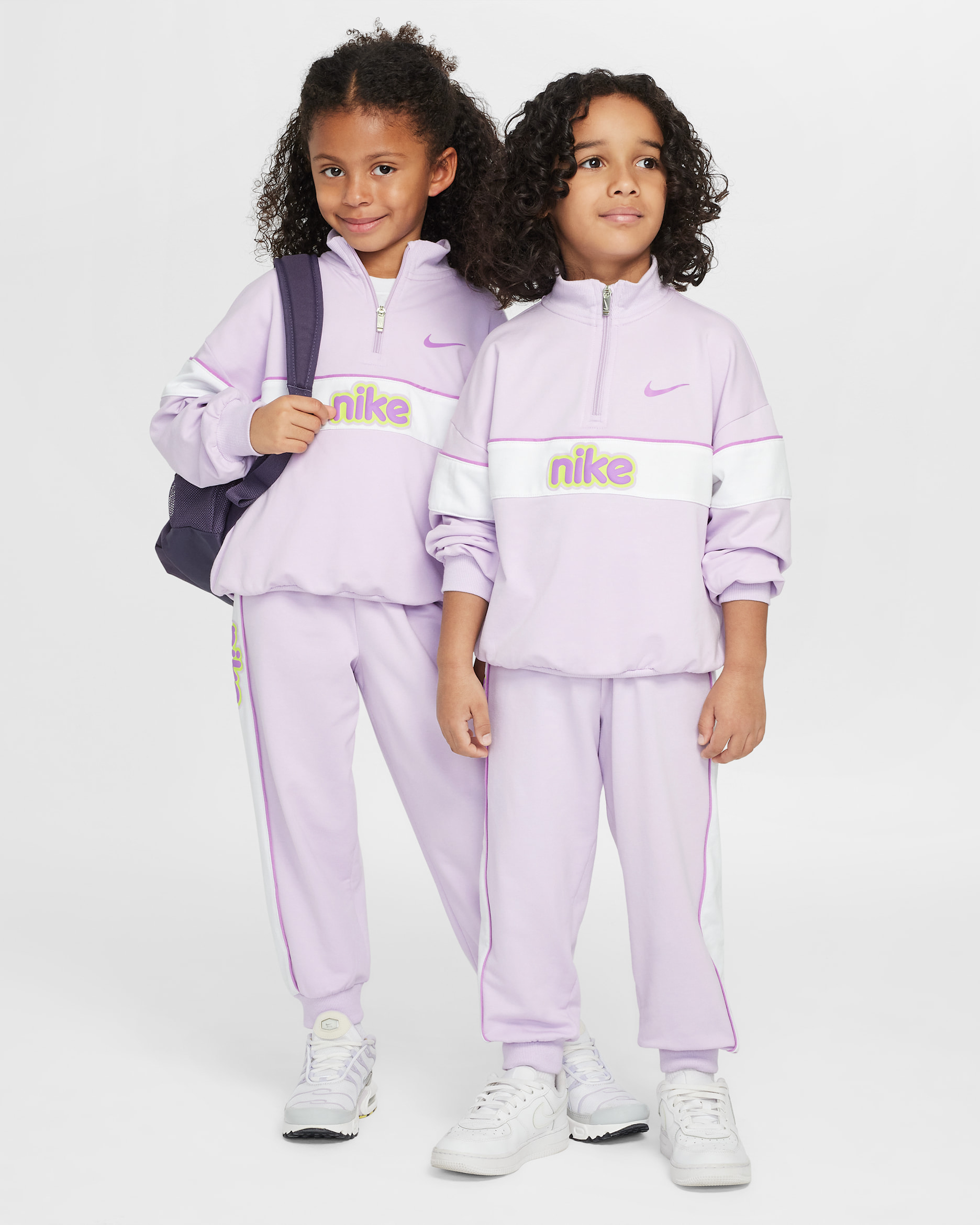 NIKE公式】ナイキ E1D1 リトルキッズ クォータージップ トップ アンド